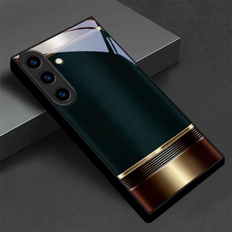 Samsung Galaxy S24 - غطاء هاتف نوبل ريترو بإطار معدني