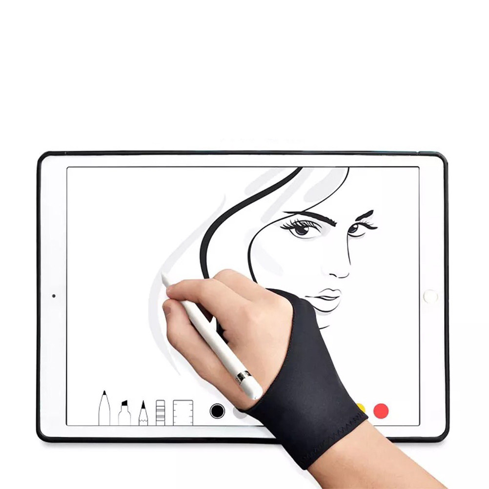 4 قطع قفازات رسم بإصبعين للفنا - مراجعة Drawing Glove Artist وسعره