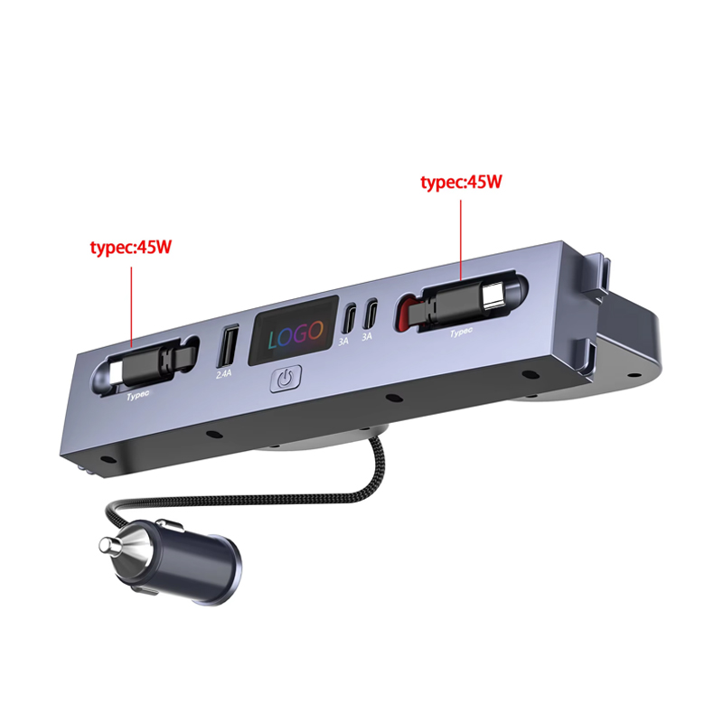 شاحن سيارة متعدد المنافذ، محول - مراجعة Usb Hub Type C وسعره